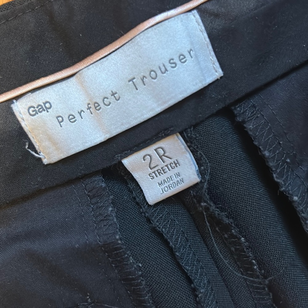 Gap “perfect trouser” pants